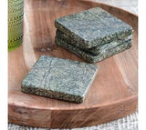 Green Marble Coasters
