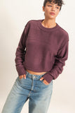 Seam Detail Oversized Sweater