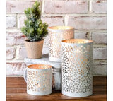 White Snowflake Lanterns
