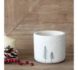 5" Skinny Trees Planter