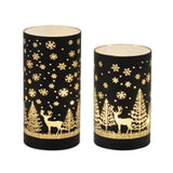 Luminary 3.5"d X 6"h, 3.5"d X 7"h Glass 3