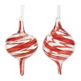Drop Ornament 5.5"h Glass