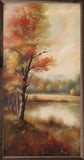 Autumn Trees Near Lake