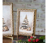 5 X 7" Vintage Christmas Tree Frame