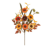 Mixed Gerbera Daisy Spray 19h Polyester