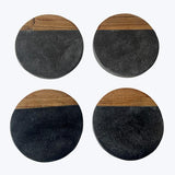 MarbleWood Coaster, Round