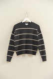 Crew Neck Striped Sweater