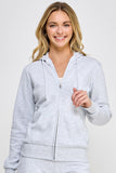Basic Fleece Zip Up Hoodie