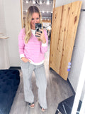 High Waist Retro Wide Leg Denim