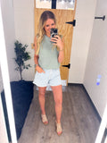 Sleeveless Knit Sweater
