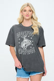 Howdy Cowboy Graphic Top