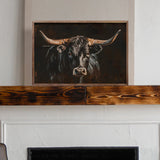Black Longhorn - 8x5