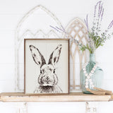 Simple Rabbit White - 8x10