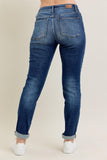 Core Cuffed Slim Fit Jeans