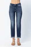 Core Cuffed Slim Fit Jeans