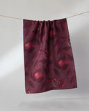 Rich Garnet Tea Towel