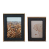 Black Linen Photo Frames