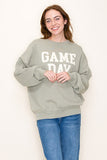 Premium Wash Sweatshirt Game Day Top