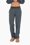 Straight Leg Vintage Fleece Lounge Pants