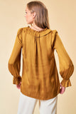 Ruffled Collar Blouse