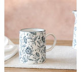 Blue Primrose Pattern Mug