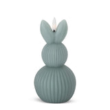6.25" Green Accordion Bunny Candle