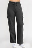 Fleece Cargo Pocket Straight Leg Jogger