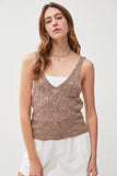 Lightweight Crochet Knit Tank