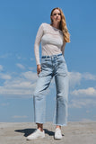 Super High-rise Barrel Jeans