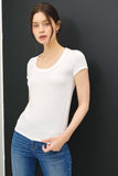 Basic Scoop Neck Baby Tee