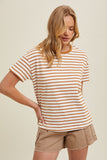 Basic Striped Knit Top