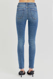 Curvy Tummy Control High Rise Ankle Slim Skinny Jeans