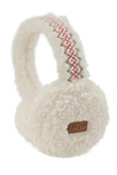 Sherpa Embroidery Earmuff