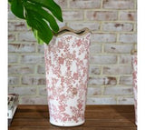 12.25" Rose Heirloom Vase