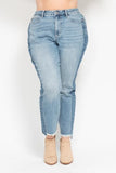 Judy Blue High Waist Vintage Side Panel Detail