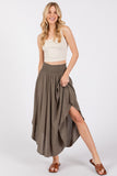 Flowy Smocked Waistband Skirt