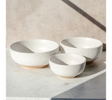 Two Tone Ceramic Serving Bowls