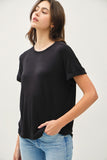 Lightweight Basic Flowy Tee