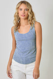 Raw Cut Edge Tank Top