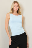 Butter Knit Boat Neck Top
