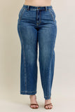Curvy High Waist Wide Leg Jeans
