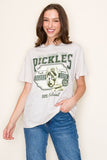 It's Crunch Time, Pickles Graphic Oversized Top