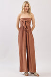 Front Tie Jumpsuit