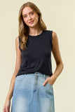 Modal Jersey Braided Neck Tank