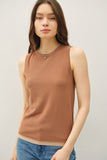 Faux Layered Sweater Tank
