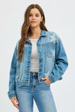 Big Star Printed Oversized Jackets