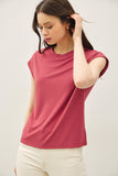 Cap Sleeve Bamboo Top