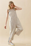 Corduroy Barrel Leg Overalls