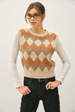Wool Blended Sweater Vest