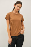Cotton Jersey Crewneck T-shirt